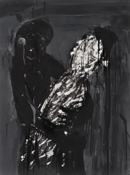 My Lover, 2003, Acrylic Ink on paper, 108x79cm